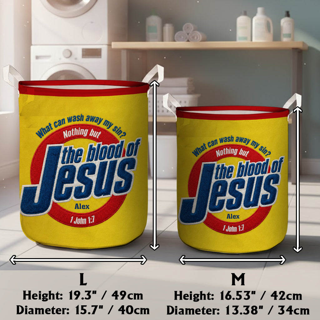 Das Blut Jesu - Personalisierter Christlicher Aufbewahrungskorb