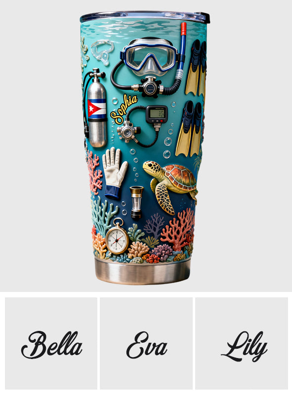 Suba Diving Lovers - Personalisierter Tauchbecher