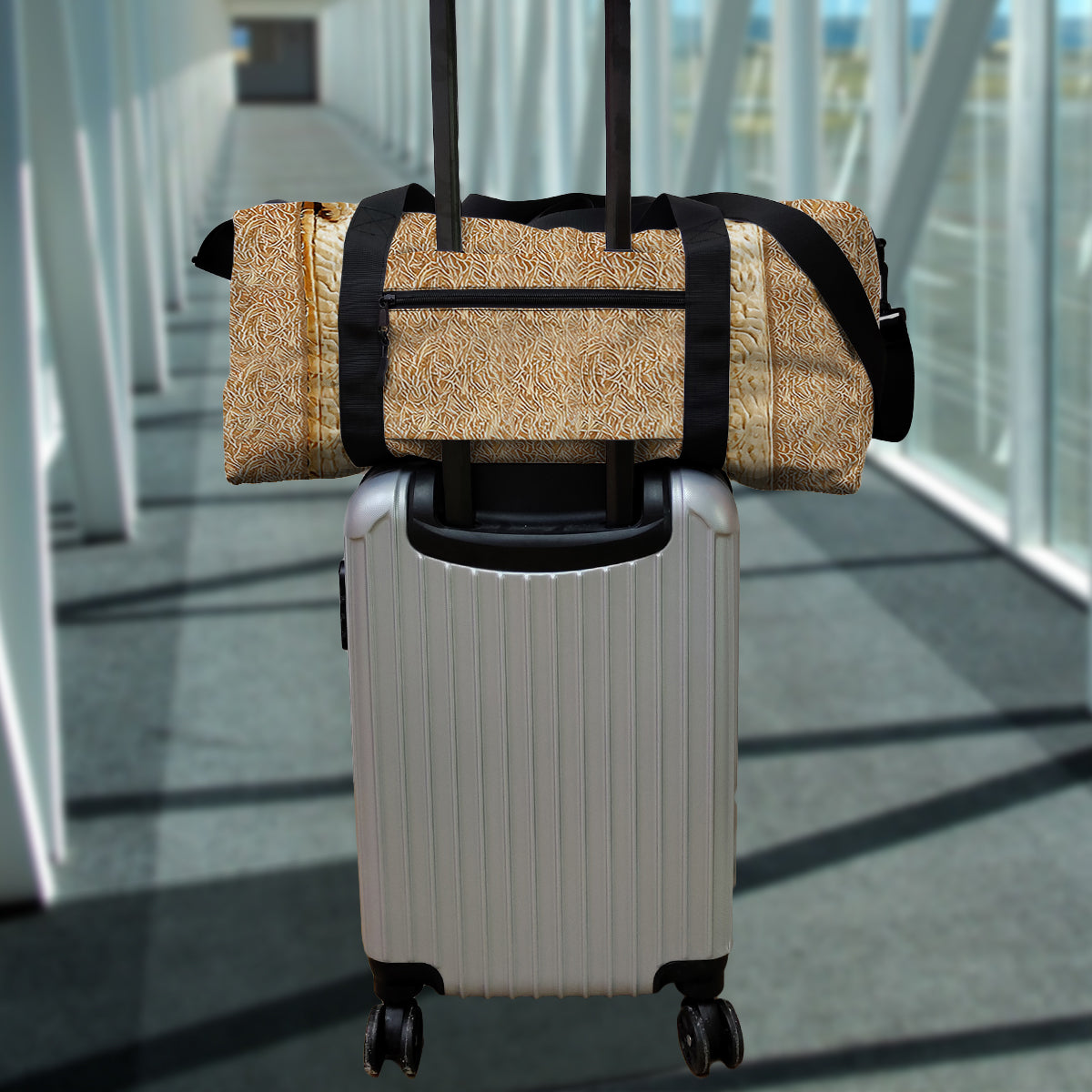 Niedliche Katze – personalisierte Reisetasche mit Katzenmotiv