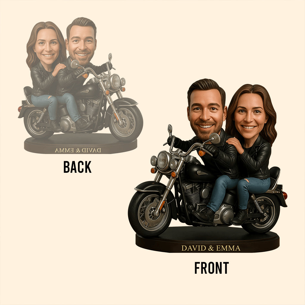 God Blessed The Broken Road - Personalized Couple Custom Shaped Acrylic Plaque