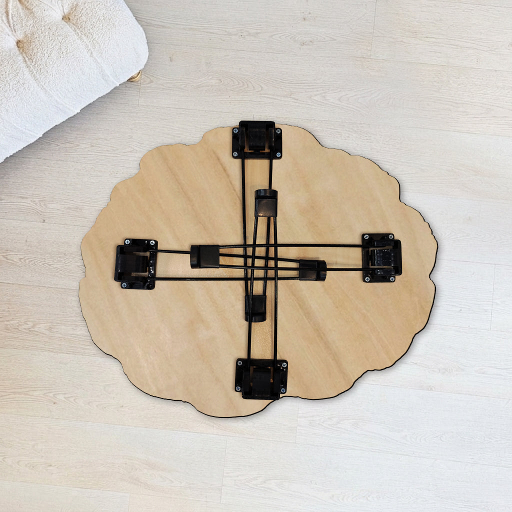 You And Me We Got This - Personalized Couple Table Custom Shape