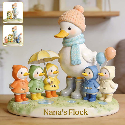 Omas Geschenk für Mama, Nana – Personalisierte Acrylplakette in individueller Form