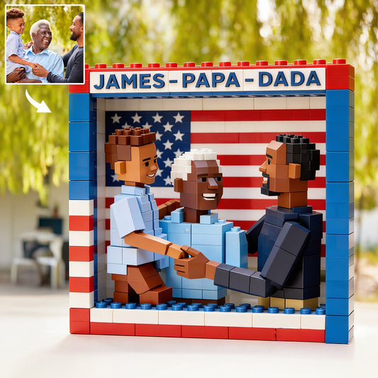 Meilleur Papa Papi Jamais - Plaque Acrylique Personnalisée
