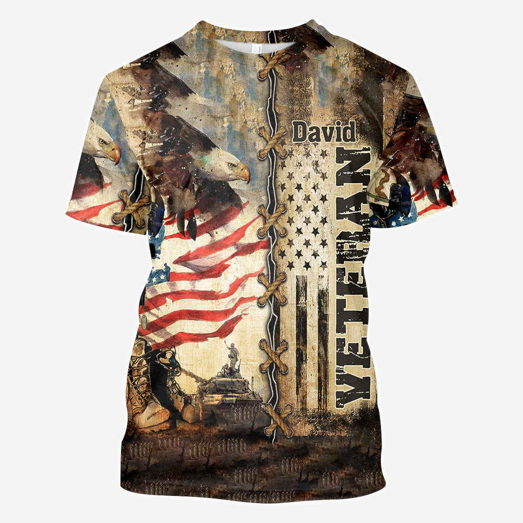 Je suis un ancien combattant - T-shirt personnalisé pour anciens combattants
