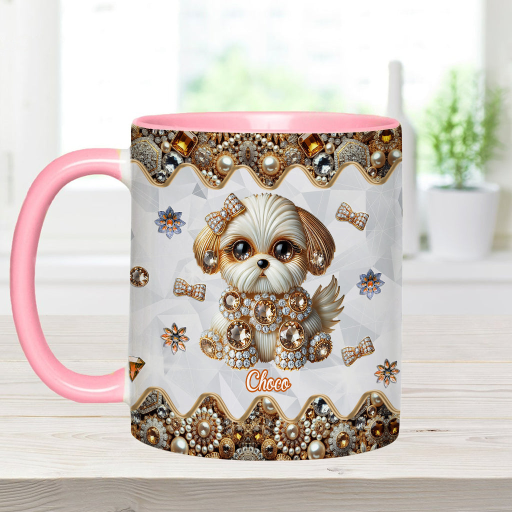 Liebe Shih Tzu - Personalisierte Tasse mit Hundemotiv