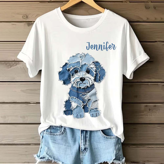Adorable Shih Tzu - Personalized Dog T-shirt And Hoodie