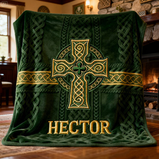 St. Patrick's Day - Personalisierte irische Decke