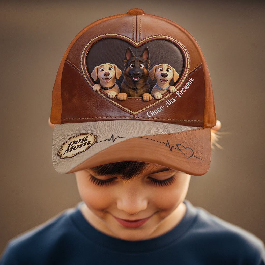Individuell gestaltbar mit Foto – Personalisierte klassische Hunde-Kappe