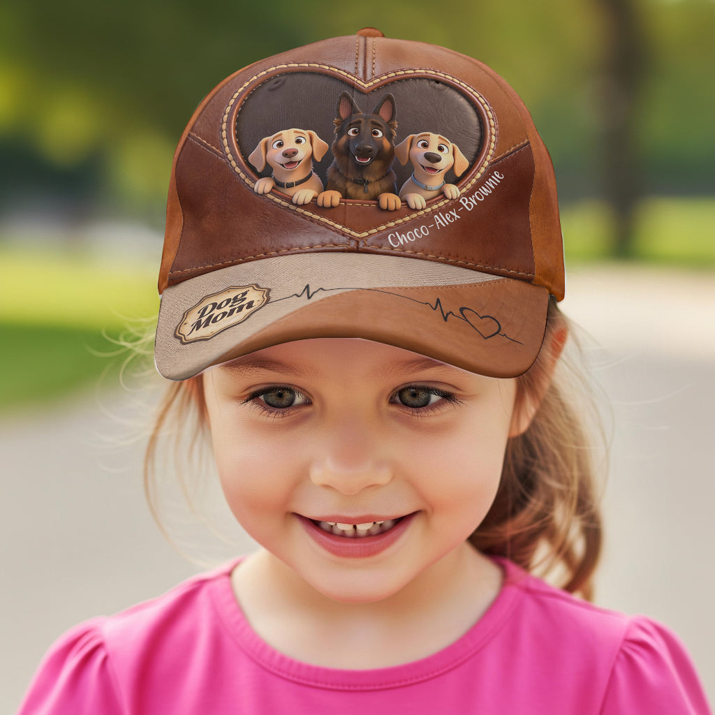 Individuell gestaltbar mit Foto – Personalisierte klassische Hunde-Kappe