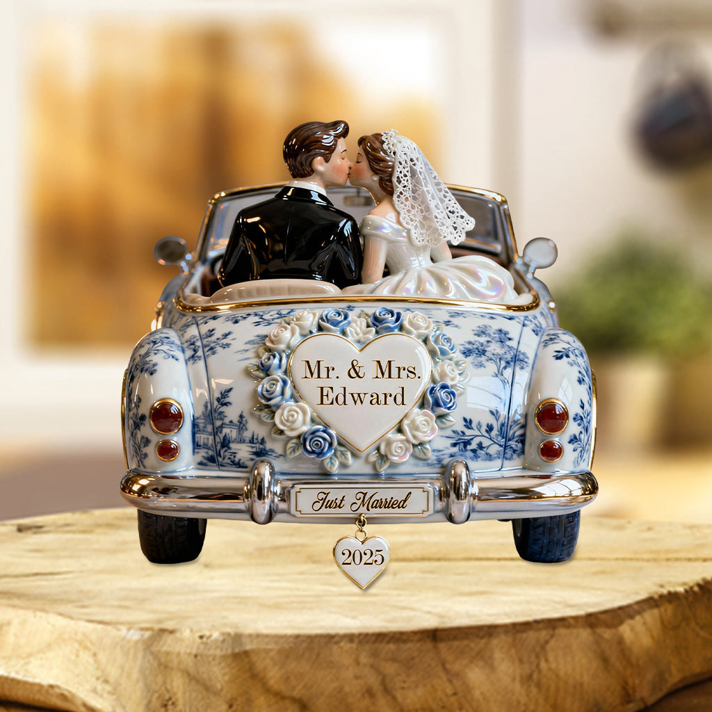 Our Anniversary - Personalized Couple Custom Shaped Acrylic Plaque