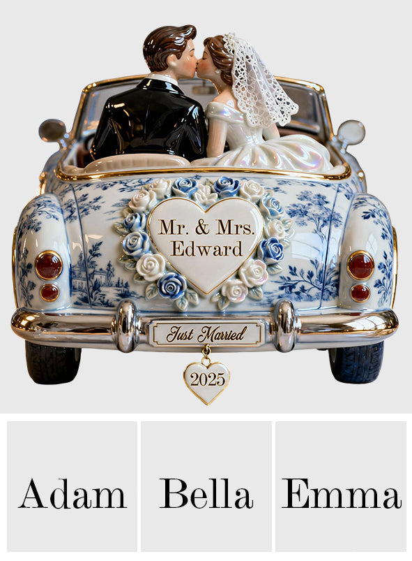 Our Anniversary - Personalized Couple Custom Shaped Acrylic Plaque