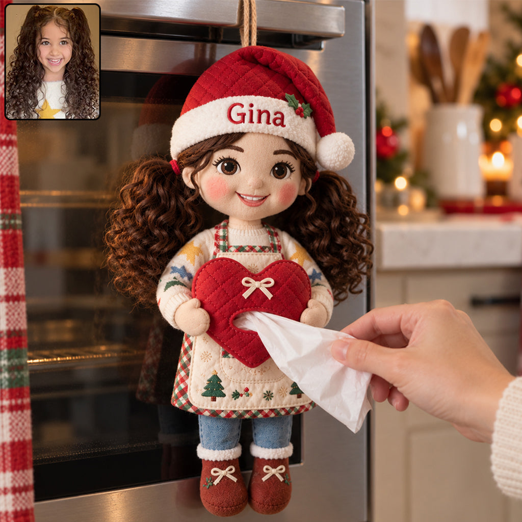 Christmas Kitchen Helper - Personalized Baking Pull-Out Organizer