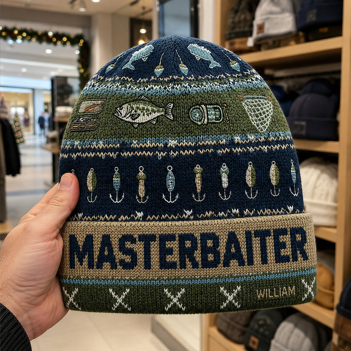 Masterbaiter - Personalisierte Angelmütze