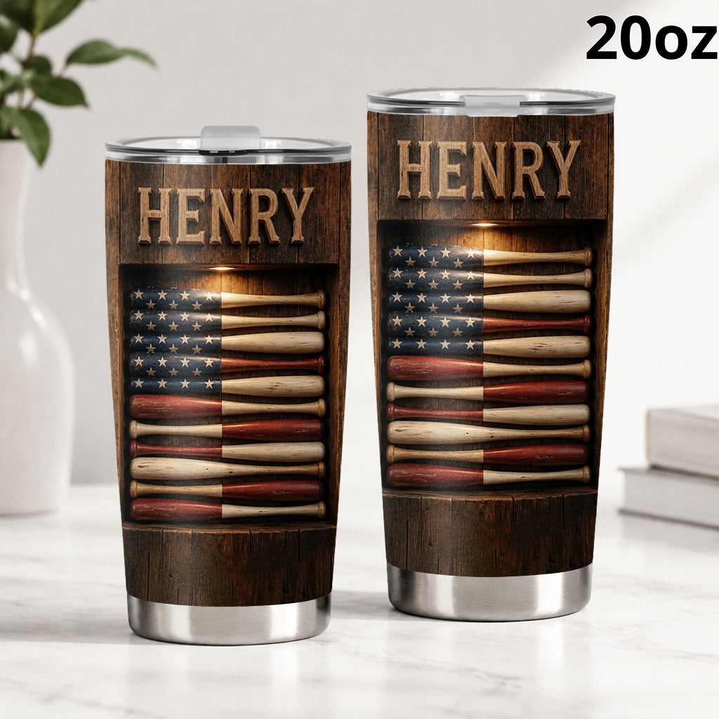 Baseball Ist Meine Therapie - Personalisierter Baseball-Becher