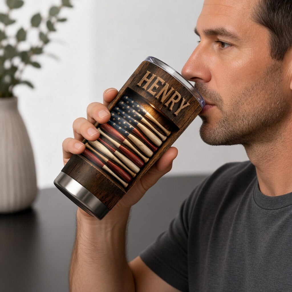 Baseball Ist Meine Therapie - Personalisierter Baseball-Becher
