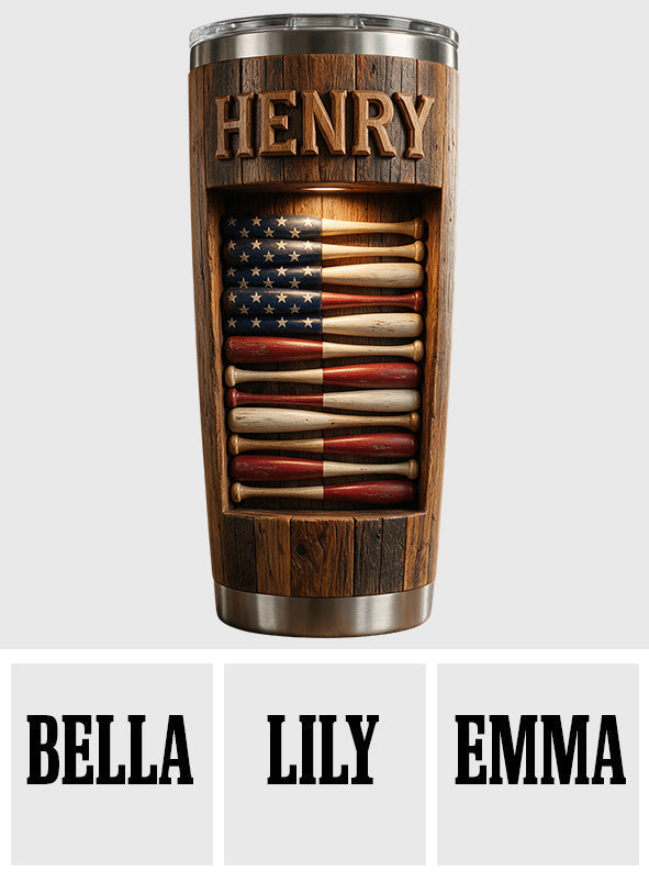 Baseball Ist Meine Therapie - Personalisierter Baseball-Becher