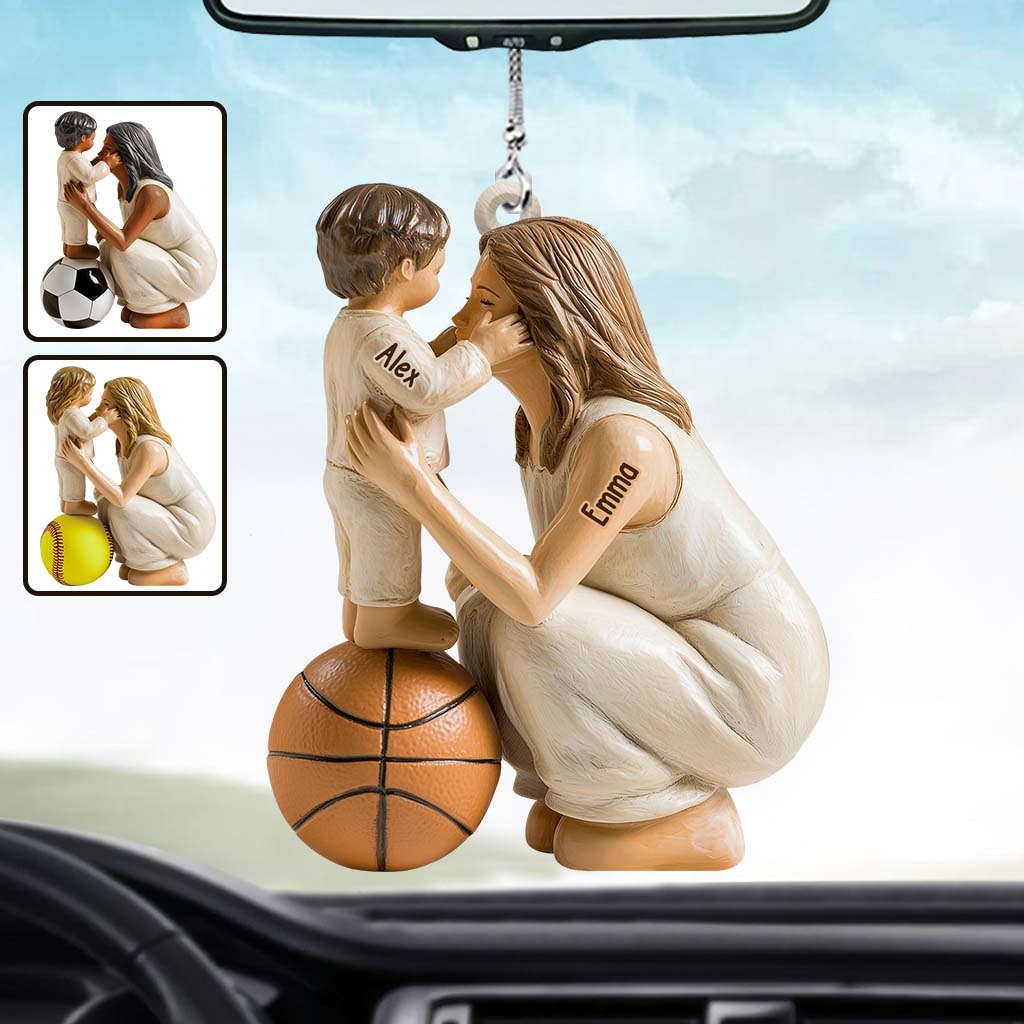 Personalisierter Autoanhänger für jede Sportmama, Basketball-, Football-, Softball- oder Baseballmama – egal ob Basketball-, Football-, Softball- oder Baseballmama