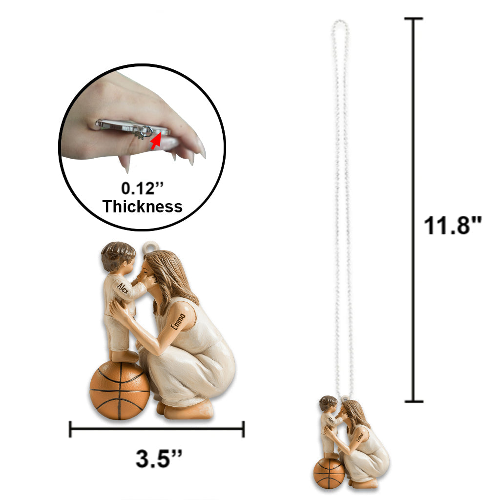 Personalisierter Autoanhänger für jede Sportmama, Basketball-, Football-, Softball- oder Baseballmama – egal ob Basketball-, Football-, Softball- oder Baseballmama