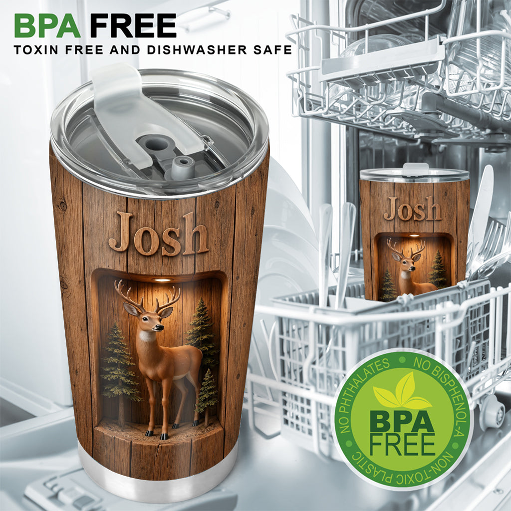 Love Hunting - Personalized Hunting Tumbler