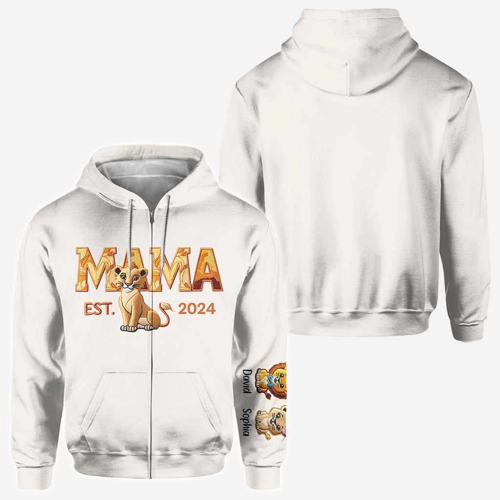 Mama Lion - Personalized Mother All Over Shirt