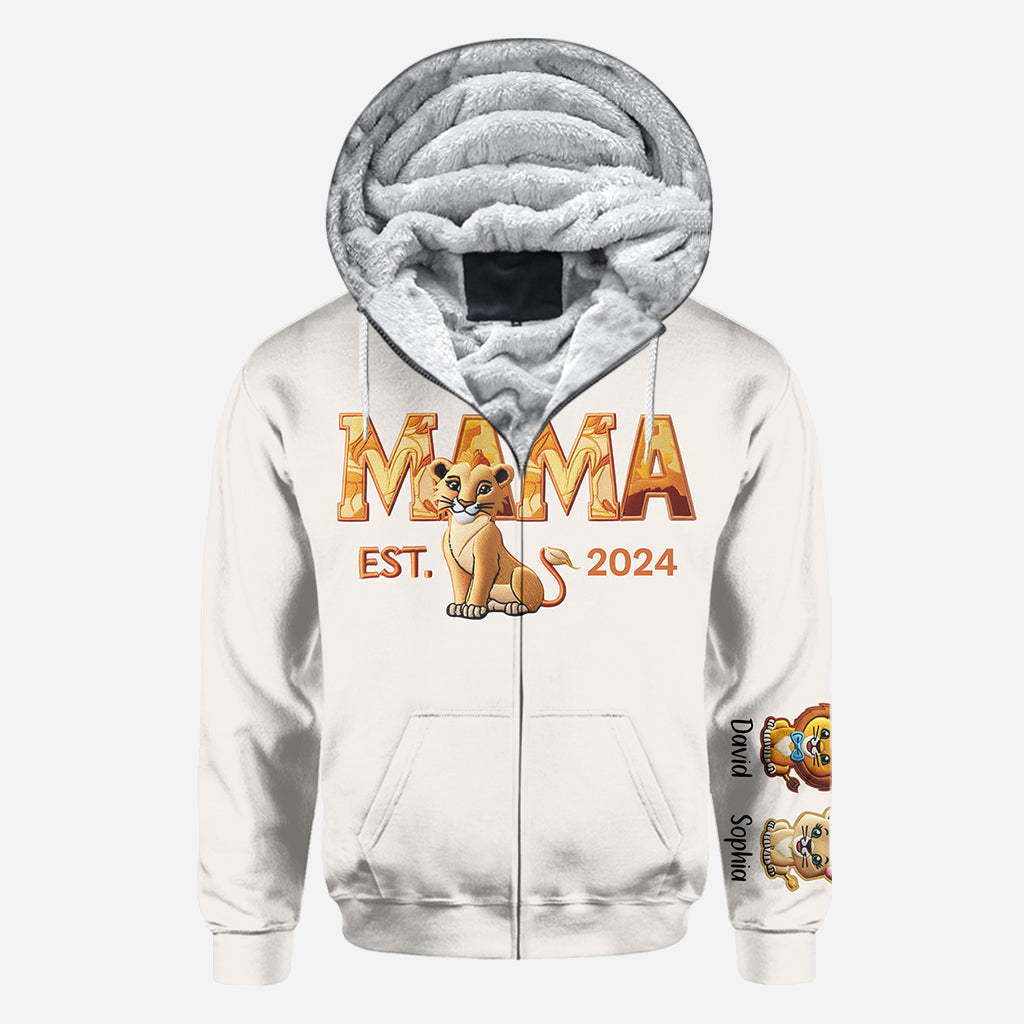 Mama Lion - Personalized Mother All Over Shirt