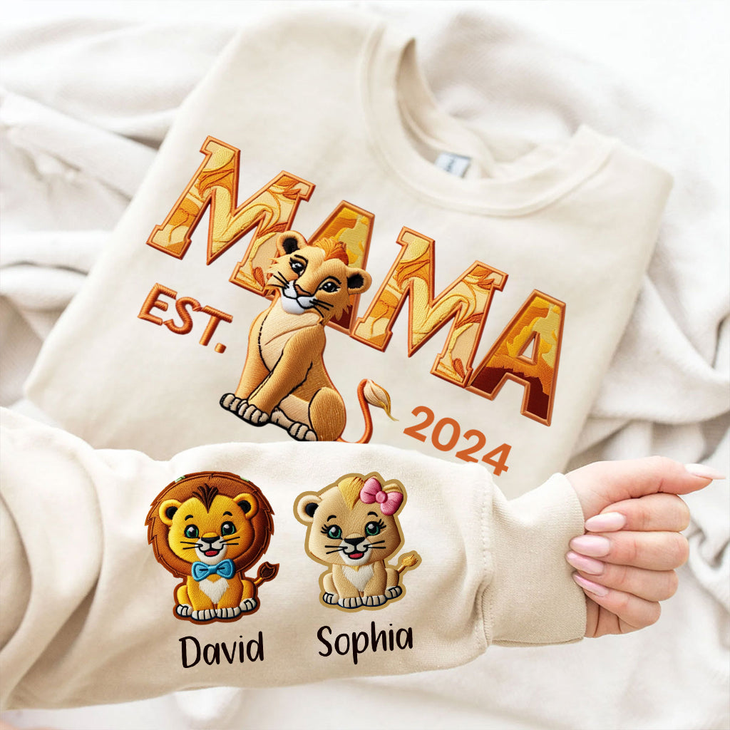 Mama Lion - Personalized Mother All Over Shirt