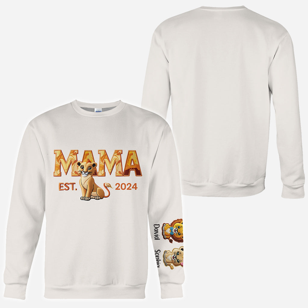 Mama Lion - Personalized Mother All Over Shirt