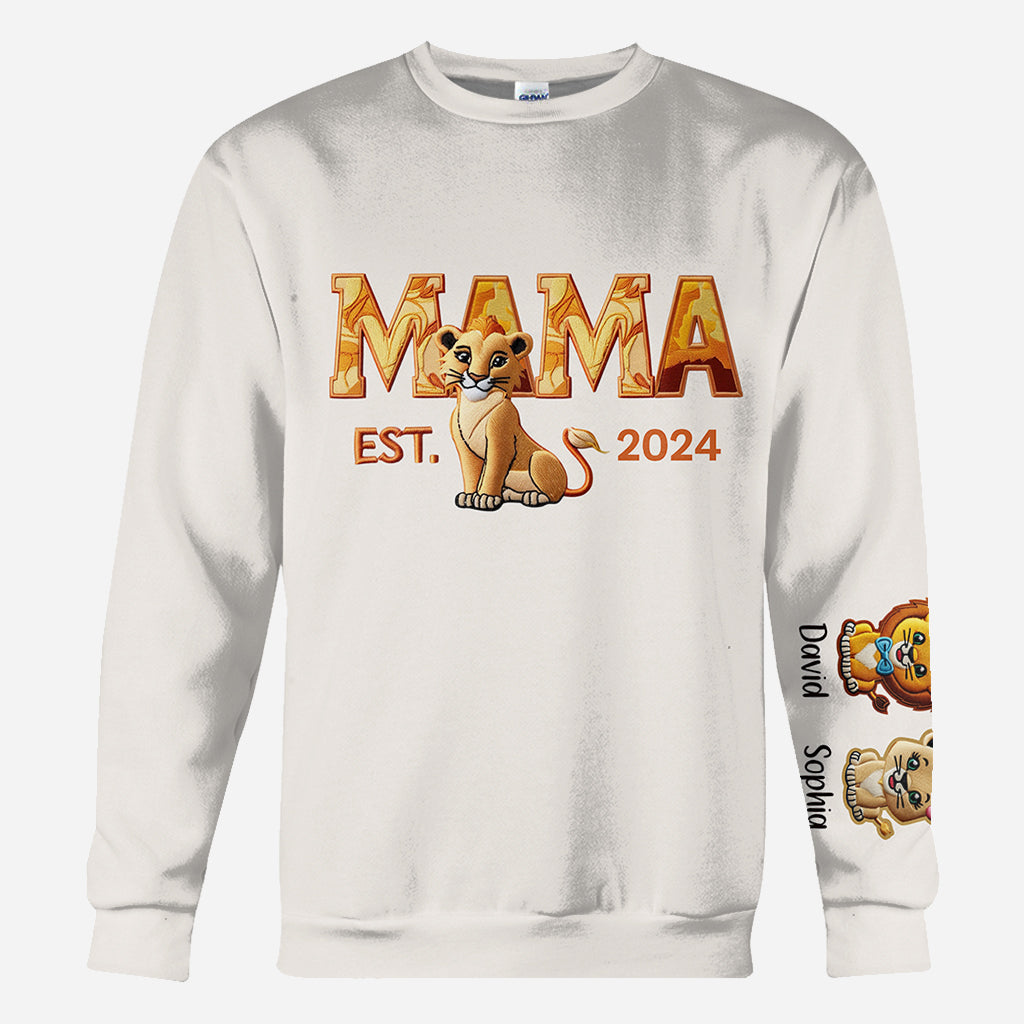 Mama Lion - Personalized Mother All Over Shirt