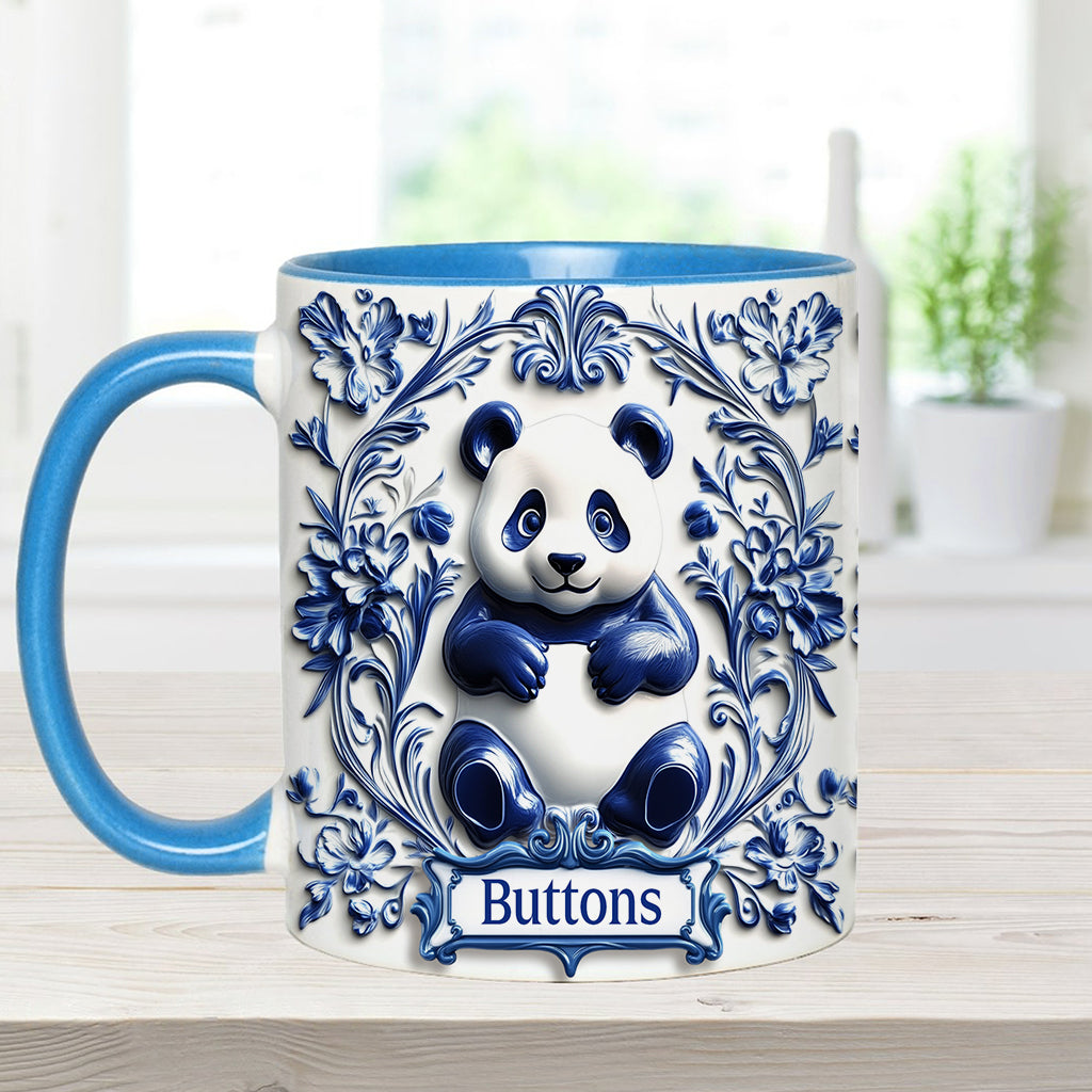 Mug Panda en porcelaine personnalisé - Mug décoratif pour amoureux des pandas