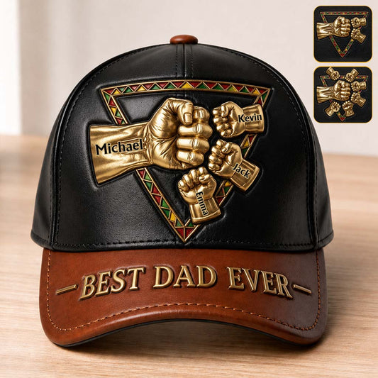 Bester Papa/Onkel - Personalisierte klassische Mütze