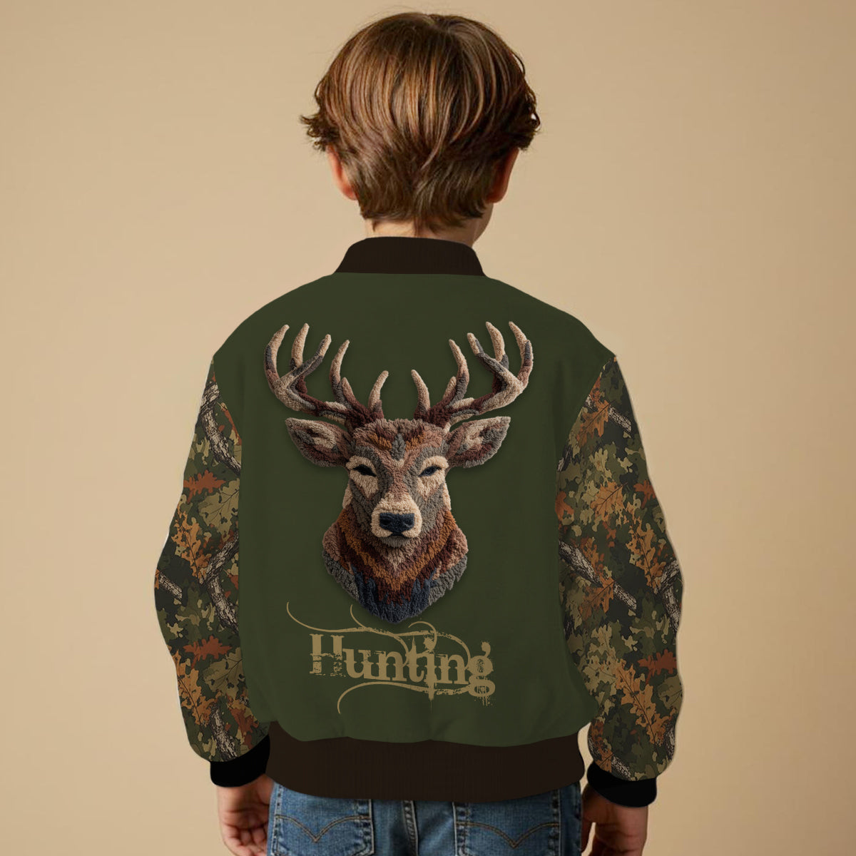 Cool Hunting – Personalisierte Jagd-Collegejacke