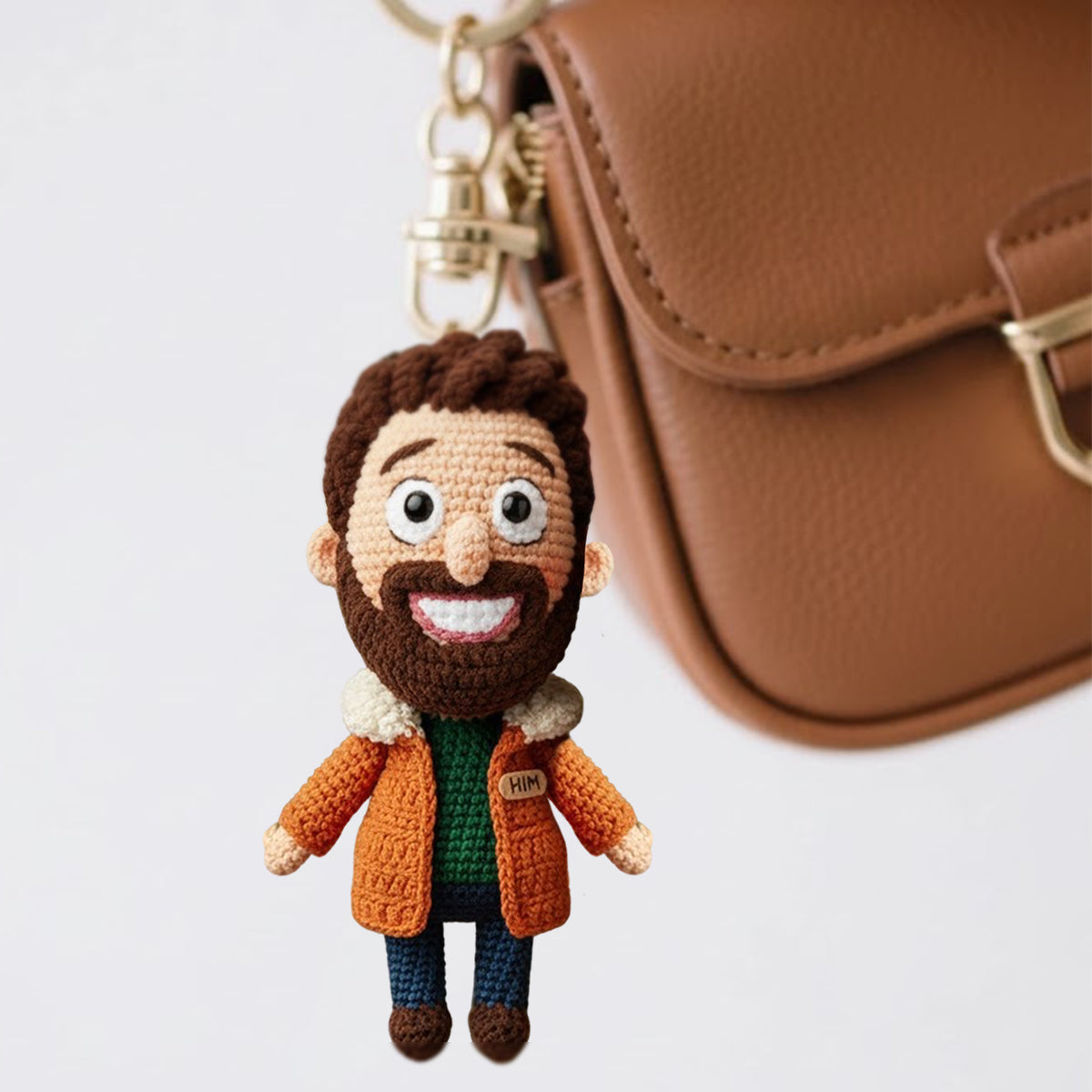 Loving Christmas - Personalized Couple Handmade Crochet Ornament