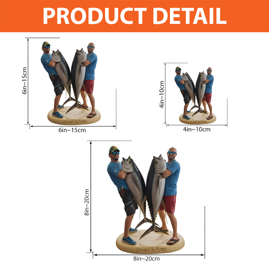 Cadeau idéal pour les passionnés de pêche - Plaque acrylique personnalisée sur le thème de la pêche