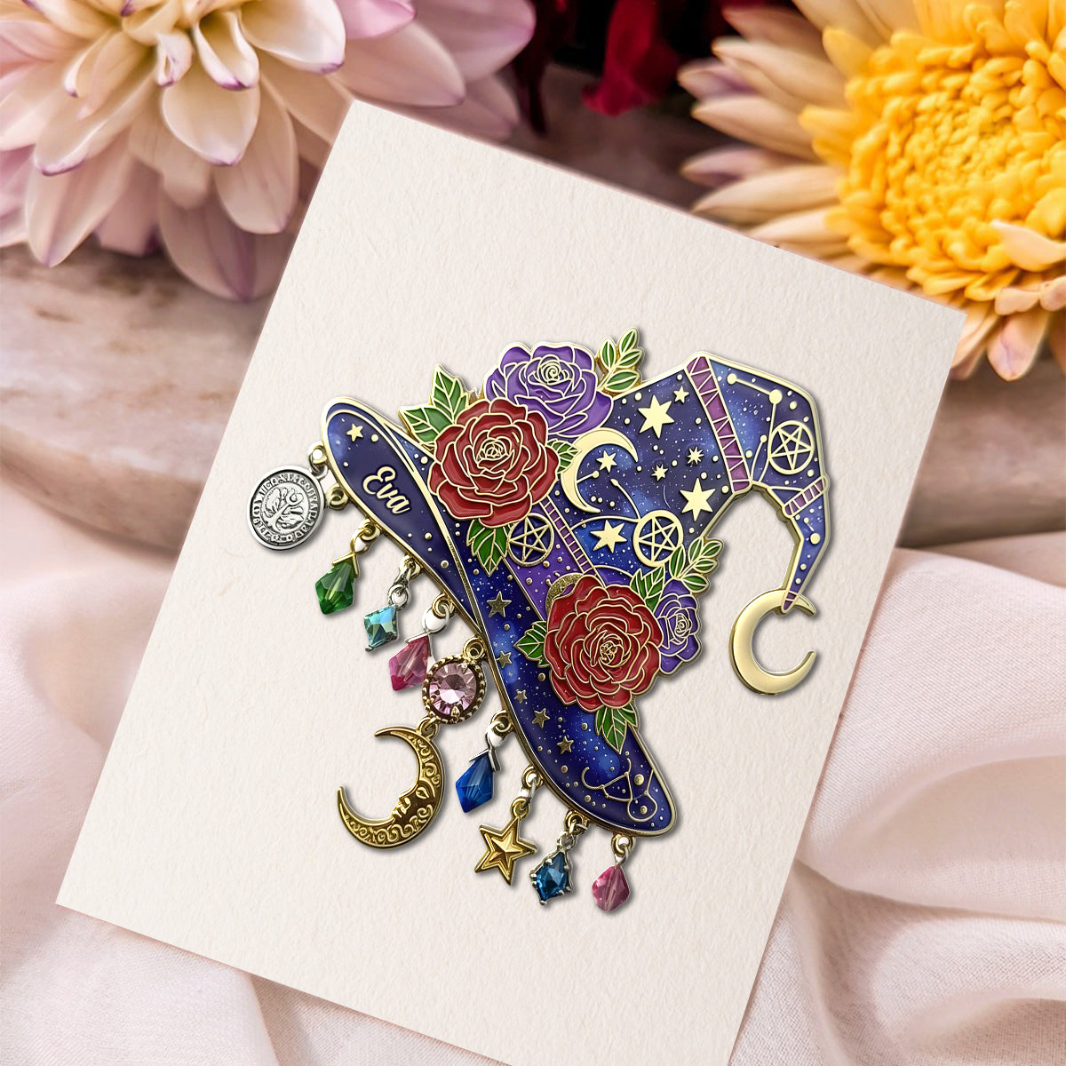 Witch Hat - Personalized Witch Pin