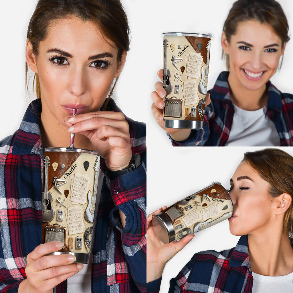 Guitarist - Personalized Guitar Tumbler