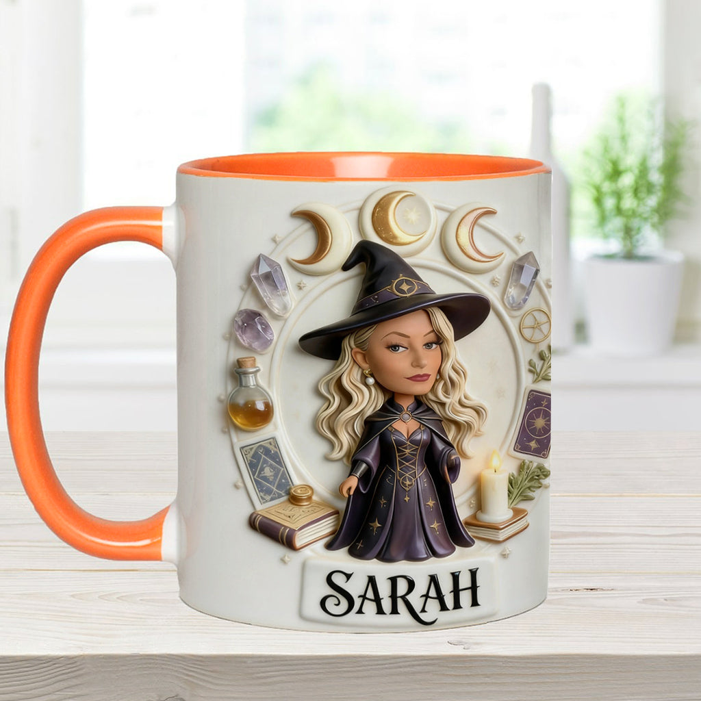 Magische Hexe – Personalisierte Tasse mit Hexenmotiv