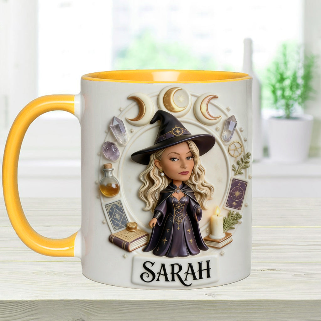 Magische Hexe – Personalisierte Tasse mit Hexenmotiv