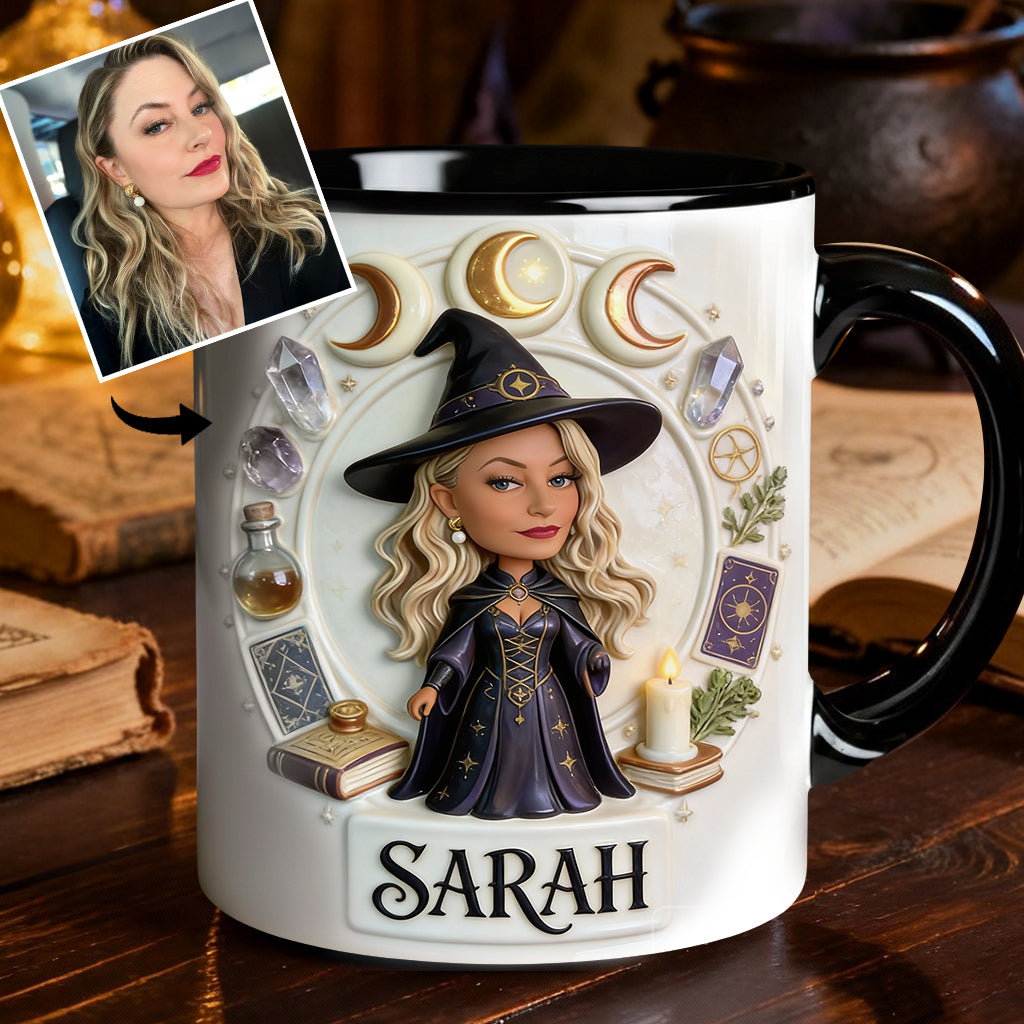 Magische Hexe – Personalisierte Tasse mit Hexenmotiv