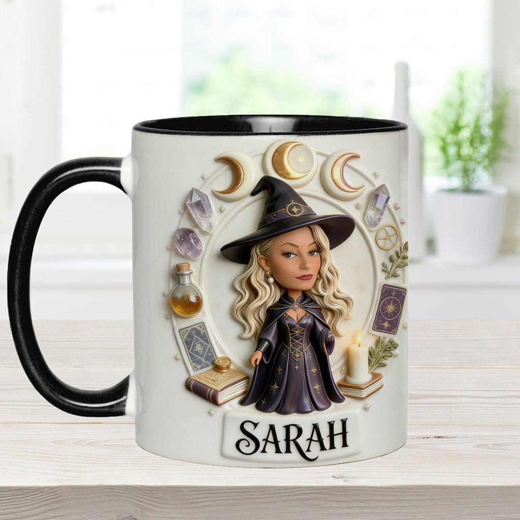 Magische Hexe – Personalisierte Tasse mit Hexenmotiv