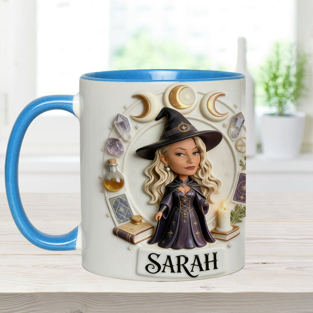 Magische Hexe – Personalisierte Tasse mit Hexenmotiv