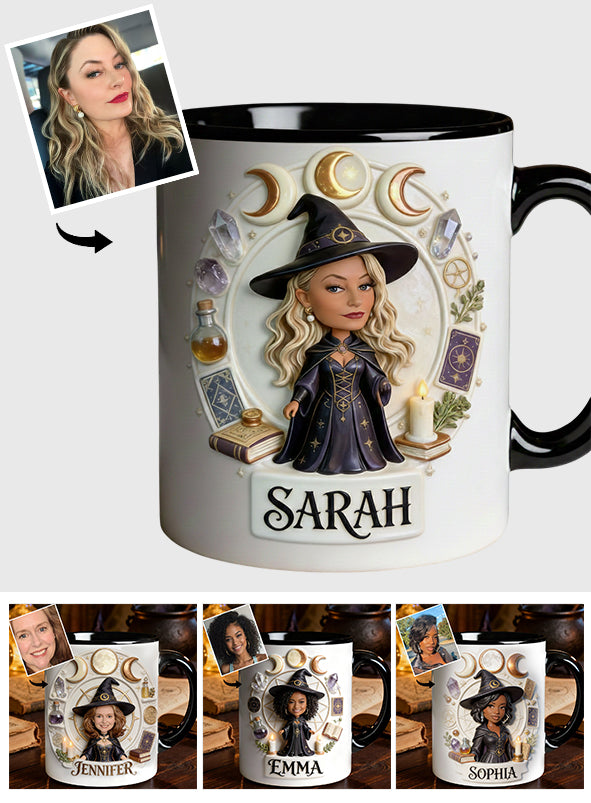 Magische Hexe – Personalisierte Tasse mit Hexenmotiv