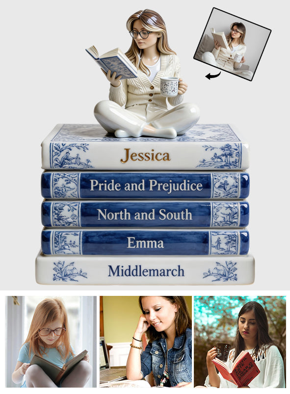 Custom From Any Photo - Personalized Book Custom Shaped Acrylic Plaque