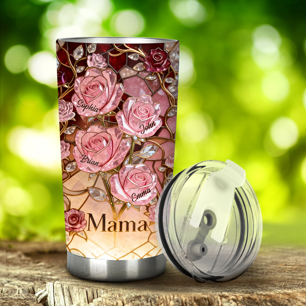 Ich liebe dich, Mama/Oma/Oma – personalisierter Mutter-Trinkbecher