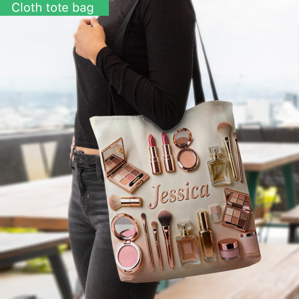 Maquilleuse fière - Sac fourre-tout de maquillage personnalisé