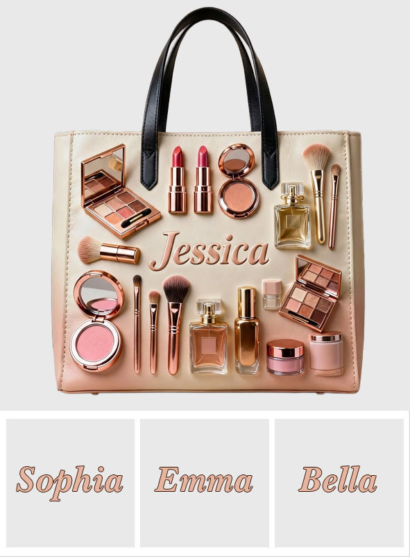 Maquilleuse fière - Sac fourre-tout de maquillage personnalisé