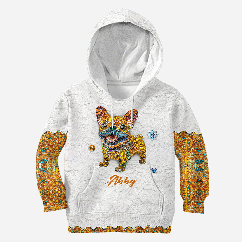 T-shirt personnalisé avec un adorable chien - T-shirt à motif chien mignon