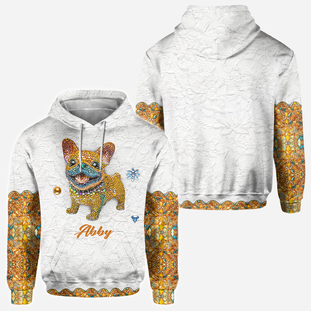 T-shirt personnalisé avec un adorable chien - T-shirt à motif chien mignon