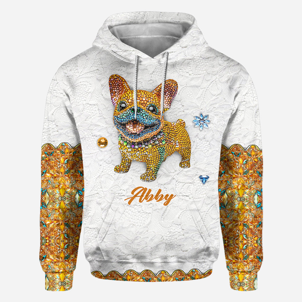 T-shirt personnalisé avec un adorable chien - T-shirt à motif chien mignon