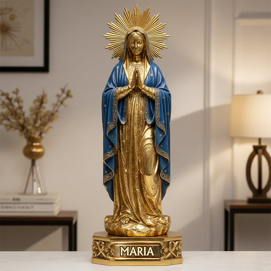 Mère Maria - Plaque acrylique personnalisée chrétienne en forme sur mesure