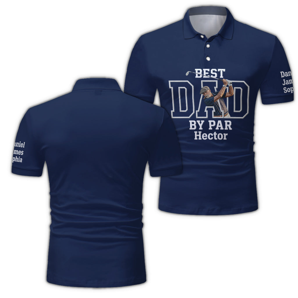 Meilleur Papa Parfait - Polo Personnalisé pour Père